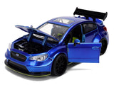 1:24 2016 Subaru WRX STI Widebody -- Blue Metallic -- JADA: JDM Tuners