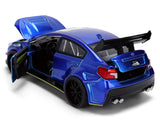 1:24 2016 Subaru WRX STI Widebody -- Blue Metallic -- JADA: JDM Tuners