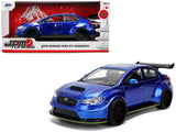 1:24 2016 Subaru WRX STI Widebody -- Blue Metallic -- JADA: JDM Tuners