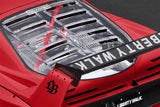 1:18 Ferrari F40 by Liberty Walk -- Red -- Ignition Model IG3754