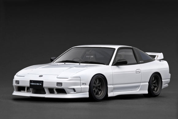 1:18 Nissan 180SX Type X (RPS13) -- White -- Ignition Model IG3760
