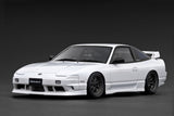 1:18 Nissan 180SX Type X (RPS13) -- White -- Ignition Model IG3760