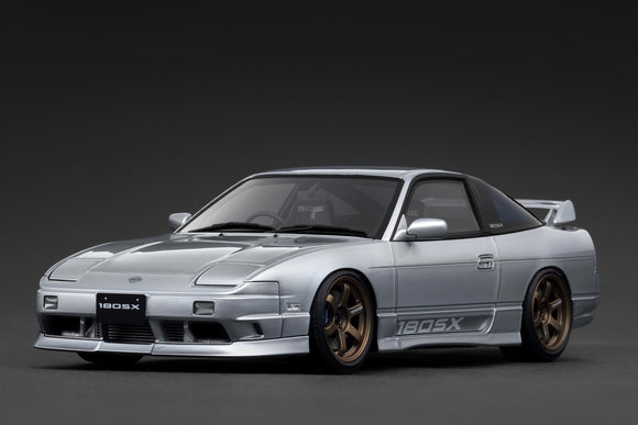 1:18 Nissan 180SX Type X (RPS13) -- Silver -- Ignition Model IG3761