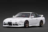 1:18 Nissan 180SX Type X (RPS13) -- White -- Ignition Model IG3765