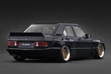 1:18 Mercedes-Benz W201 190E PANDEM -- Black -- Ignition Model IG3769