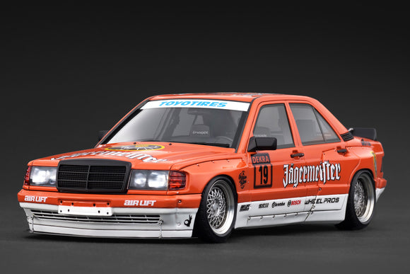 1:18 Mercedes-Benz W201 190E PANDEM -- #19 Jagermeister -- Ignition Mo