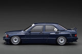 1:18 Mercedes-Benz W201 190E PANDEM -- Blue Black -- Ignition Model IG3773