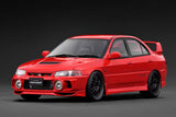1:18 Mitsubishi Lancer Evolution IV (CN9A) -- Red -- Ignition Model IG3783