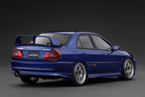 1:18 Mitsubishi Lancer Evolution IV (CN9A) -- Dark Blue -- Ignition Model IG3784