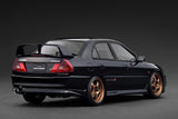 1:18 Mitsubishi Lancer Evolution IV (CN9A) -- Black -- Ignition Model IG3785