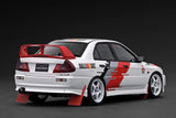 1:18 Mitsubishi Lancer Evolution IV (CN9A) -- Ralliart White -- Ignition IG3786