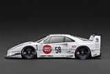 1:18 Ferrari F40 by Liberty Walk -- #58 White -- Ignition Model IG3788