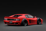 (Pre-Order) 1:18 Ferrari 512 by Liberty Walk -- Red/Black -- Ignition Model IG3791