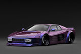 (Pre-Order) 1:18 Ferrari 512 by Liberty Walk -- Purple Metallic -- Ignition Model IG3792