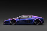 (Pre-Order) 1:18 Ferrari 512 by Liberty Walk -- Purple Metallic -- Ignition Model IG3792