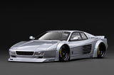 (Pre-Order) 1:18 Ferrari 512 by Liberty Walk -- Silver -- Ignition Model IG3793