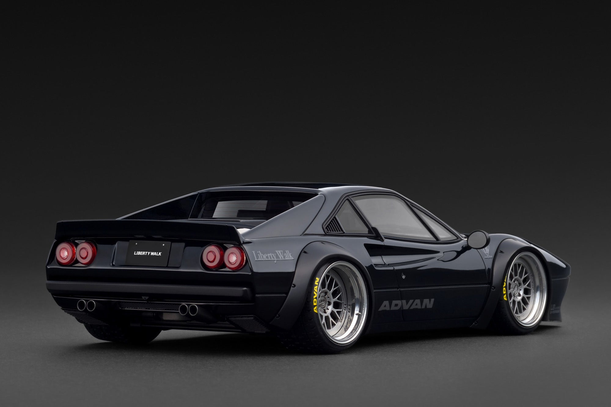ミニカー Liberty Walk ignition model 1/18 ADVAN Pre-Order) 1:18 Ferrari 308 by Liberty Walk -- ADVAN Black -- Ignitio