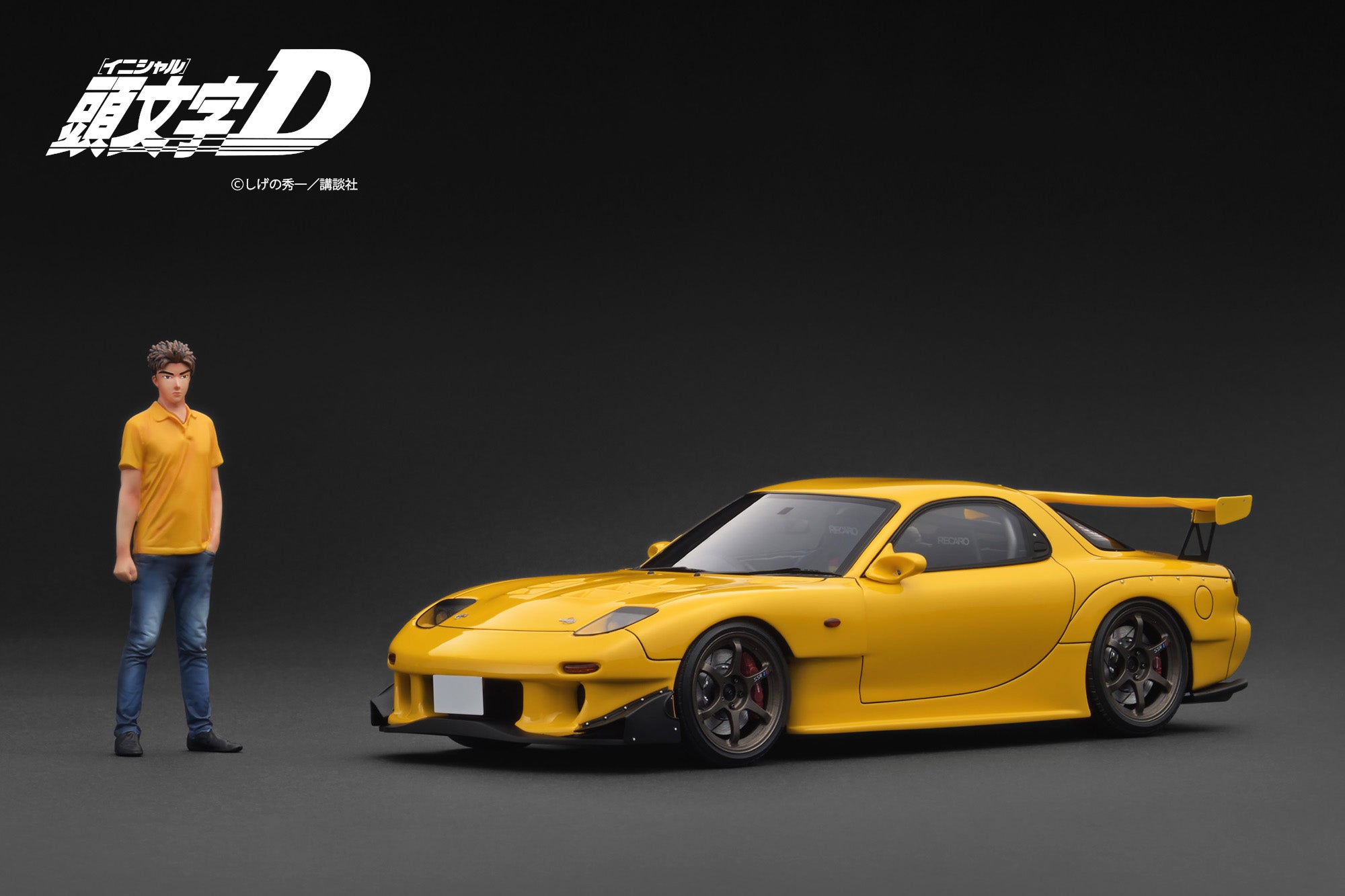 【オットーモービル】1 /18 FD3S Mazda RX-7 イエロー 1/18 Mazda RX7 FD Type R Bathrurst R 1999 Sunburst Yellow by