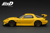 1:18 Initial D -- Mazda RX-7 (FD3S) Yellow w/Mr. Keisuke Takahashi -- Ignition IG3800