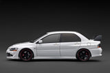 (Pre-Order) 1:18 Mitsubishi Lancer Evolution Ⅷ MR (CT9A) -- White -- Ignition Model IG3836