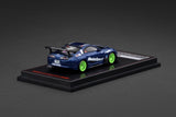 1:64 Toyota Supra (JZA80) RZ -- #9 WedSports Blue -- Ignition Model IG3843