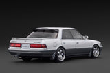 (Pre-Order) 1:18 Toyta Mark Ⅱ 2.5 GT Twin Turbo (GX81) -- Pearl White / Silver -- Ignition Model IG3857