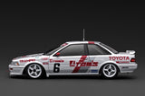 (Pre-Order) 1:18 1991 JTC -- #6 TOM's Toyota Corolla Levin (AE92) -- Ignition Model IG3865