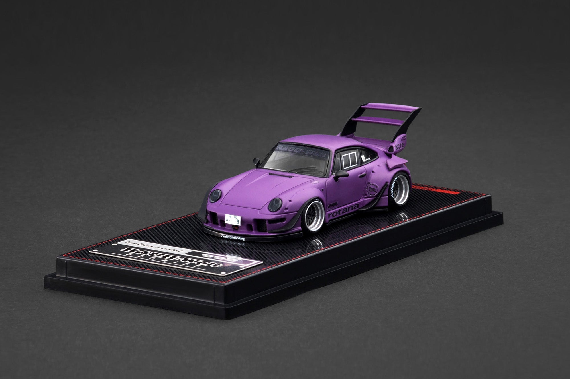Pre-Order) 1:64 RWB 993 (Porsche 911) -- Matte Purple