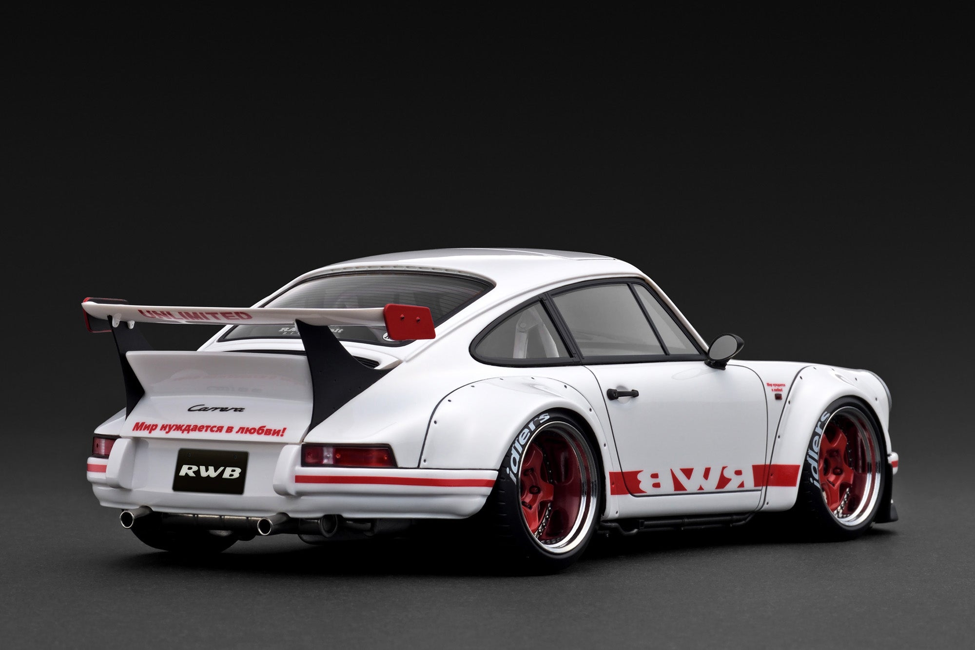 RWB Backdate白1/18イグニションモデル イグニッションモデル 1/18 RWB Backdate ホワイト/WORK S1タイプ18