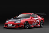 (Pre-Order) 1:18 Toyota Supra RZ (JZA80) Orido-Street Ver. 2 -- Eclipse Red -- Ignition Model IG3883
