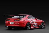 (Pre-Order) 1:18 Toyota Supra RZ (JZA80) Orido-Street Ver. 2 -- Eclipse Red -- Ignition Model IG3883