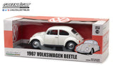 1:18 1967 Volkswagen (VW) Beetle -- Lotus White -- Greenlight