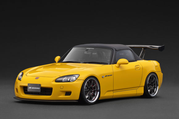 1:18 Honda S2000 (AP1) -- Yellow -- Ignition Model IG3919