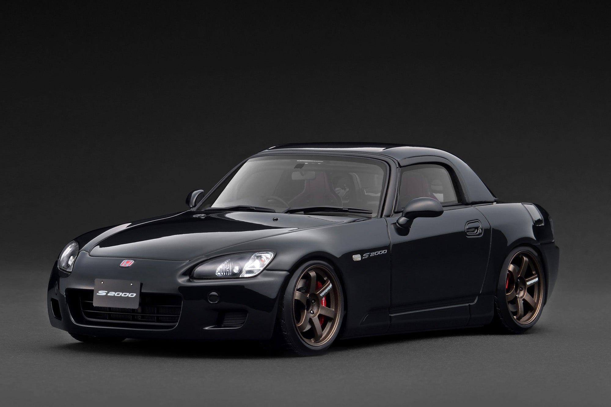 Pre-Order) 1:18 Honda S2000 (AP1) -- Black -- Ignition Model IG3921