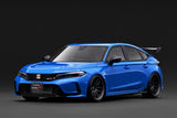(Pre-Order) 1:18 Honda Civic Type-R J'S Racing (FL5) -- Light Blue -- Ignition Model IG3938