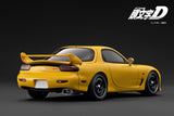 (Pre-Order) 1:18 Initial D -- Mazda RX-7 (FD3S) Yellow w/Mr. Keisuke Takahashi -- Ignition Model IG3941