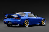 (Pre-Order) 1:18 Mazda RX-7 MazdaSpeed A-spec (FD3S) -- Blue Metallic -- Ignition Model IG3944