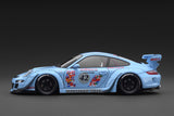 (Pre-Order) 1:18 RWB 997 (Porsche 911) -- "Raspberry Beret" #42 Blue -- Ignition Model IG3958