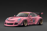 (Pre-Order) 1:18 RWB 997 (Porsche 911) -- "Nocturne" #43 Pink -- Ignition Model IG3959