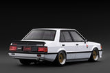 (Pre-Order) 1:18 Mitsubishi Lancer EX GSR Turbo (A175A) -- White w/Black Hood -- Ignition Model IG3967