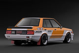 (Pre-Order) 1:18 Mitsubishi Lancer EX GSR Turbo (A175A) -- White/Yellow -- Ignition Model IG3969