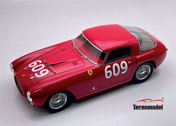 Pre-Order) 1:18 1953 Mille Miglia -- #609 Ferrari 250 MM -- Tecnomode