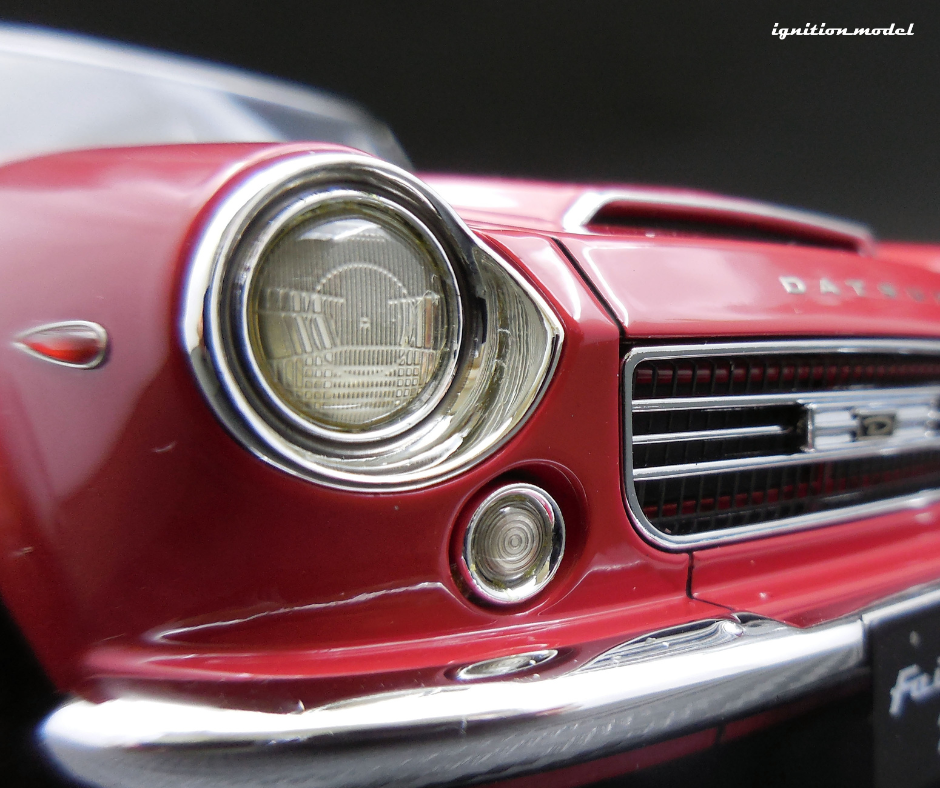 1:18 Datsun Fairlady 2000 (SR311) -- Burgundy Red -- Ignition Model IG