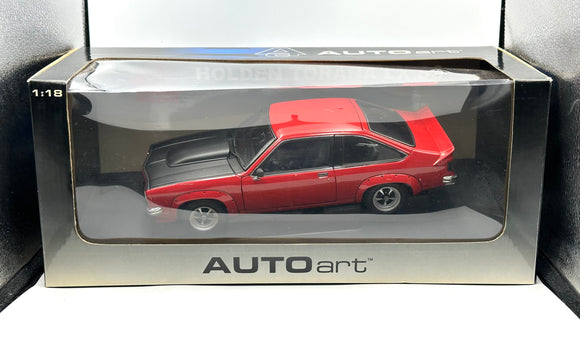 1:18 Holden LX Torana SS Hatchback A9X -- Flamenco Red -- Biante 73452