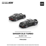 (Pre-Order) 1:64 Singer DLS Turbo (Road) "Porsche 934" -- Black -- Pop Race