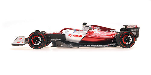 1:18 2022 Valtteri Bottas -- Bahrain GP -- Alfa Romeo C42 -- Minichamp
