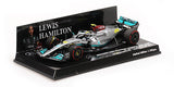 1:43 2022 Lewis Hamilton - Bahrain GP 3rd -- Mercedes-AMG W13 E -- Minichamps F1