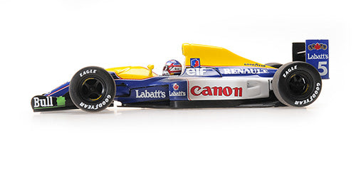 1:43 1992 Nigel Mansell -- World Champion -- Williams FW14B -- Minicha
