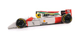 (Pre-Order) 1:18 2024 Ayrton Senna Tribute -- Sebastian Vettel -- McLaren MP4/8 -- Minichamps F1