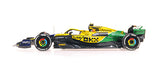 1:43 2024 Lando Norris -- Monaco (Senna Tribute) -- #4 McLaren -- Minichamps F1